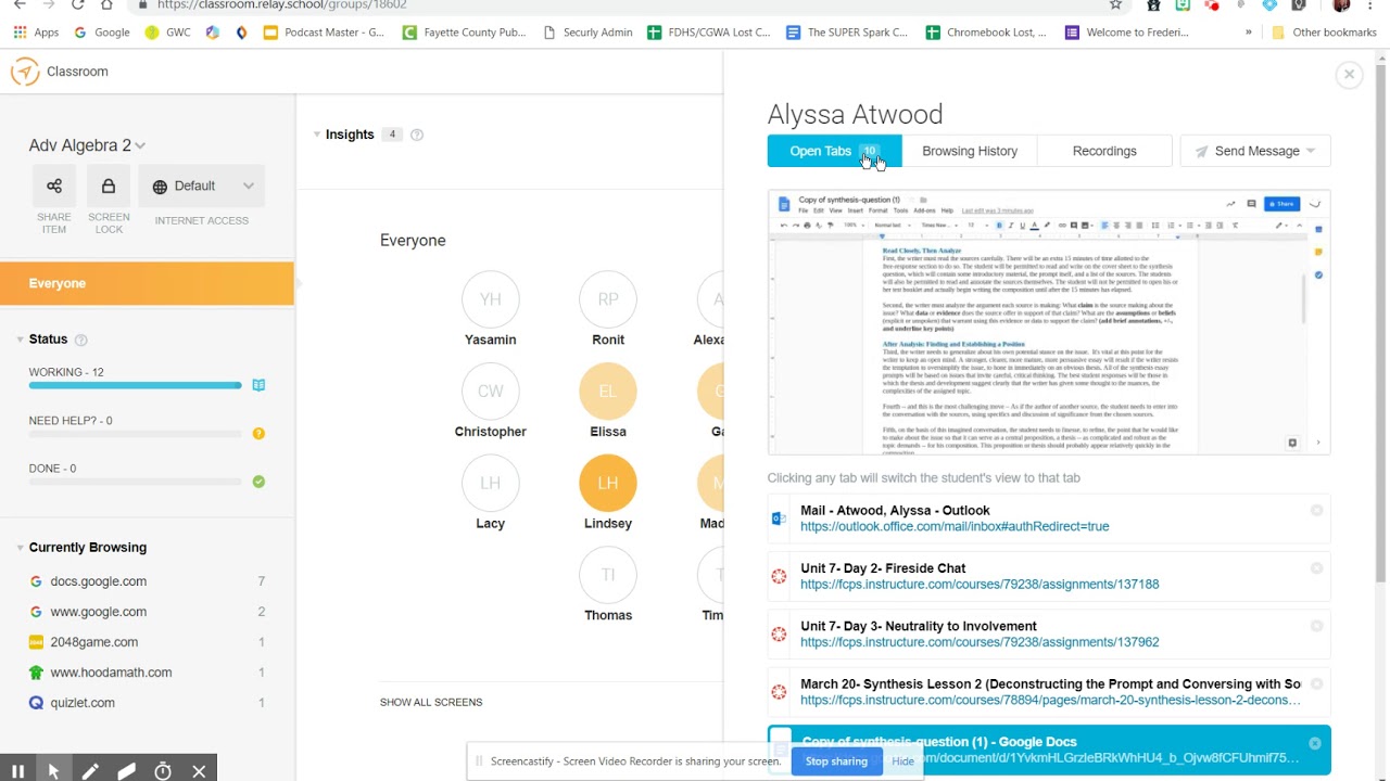 Blocking Sites in Classroom Relay (and Unblocking) YouTube