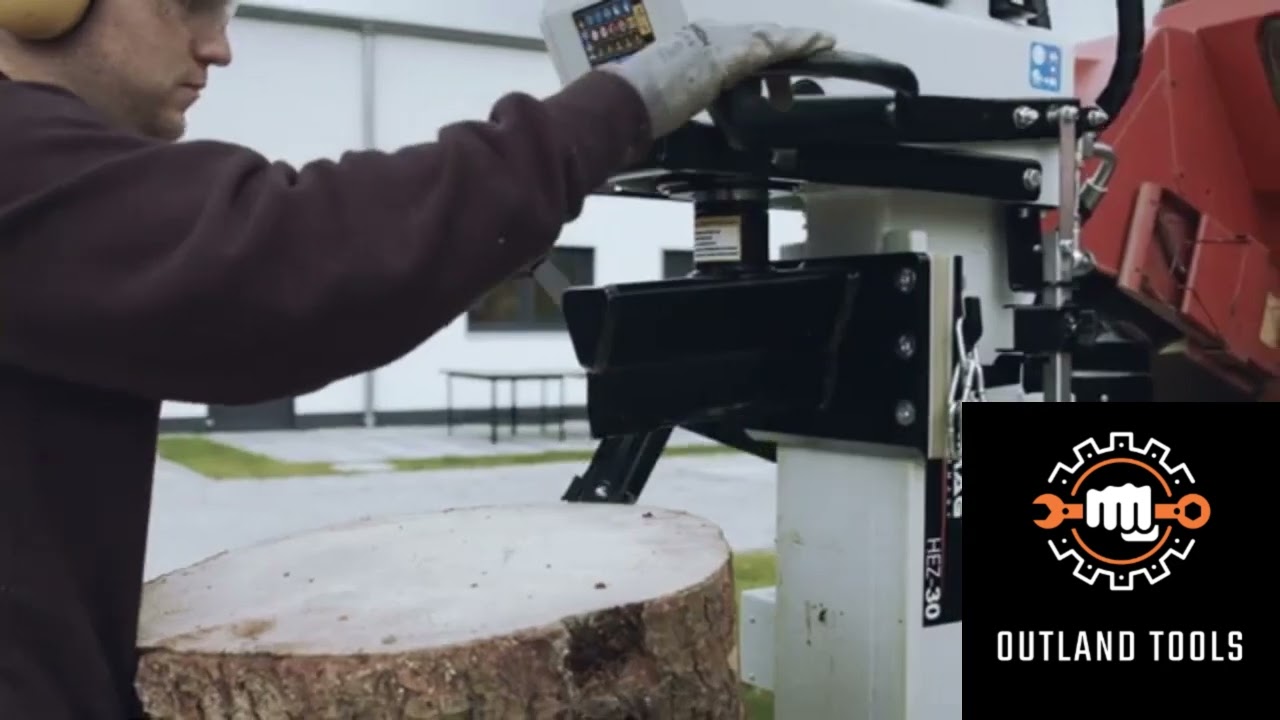 Log splitter 30ton Professional PTO Tractor mounted log splitter Lumag Germany HZ30