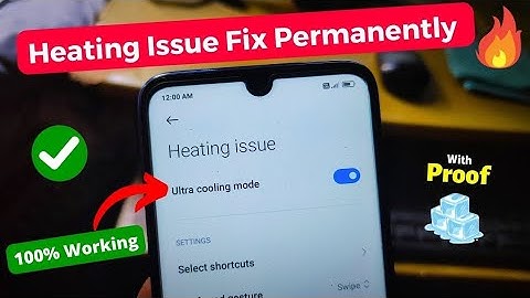 Enable Ultra Cooling Mode & Fix Heating Issue Permanently 2023 | phone heating problem solution