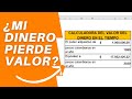 💰 ¿Cómo CALCULAR el VALOR del DINERO en el TIEMPO en EXCEL? | 1954 - 2021  ⌛