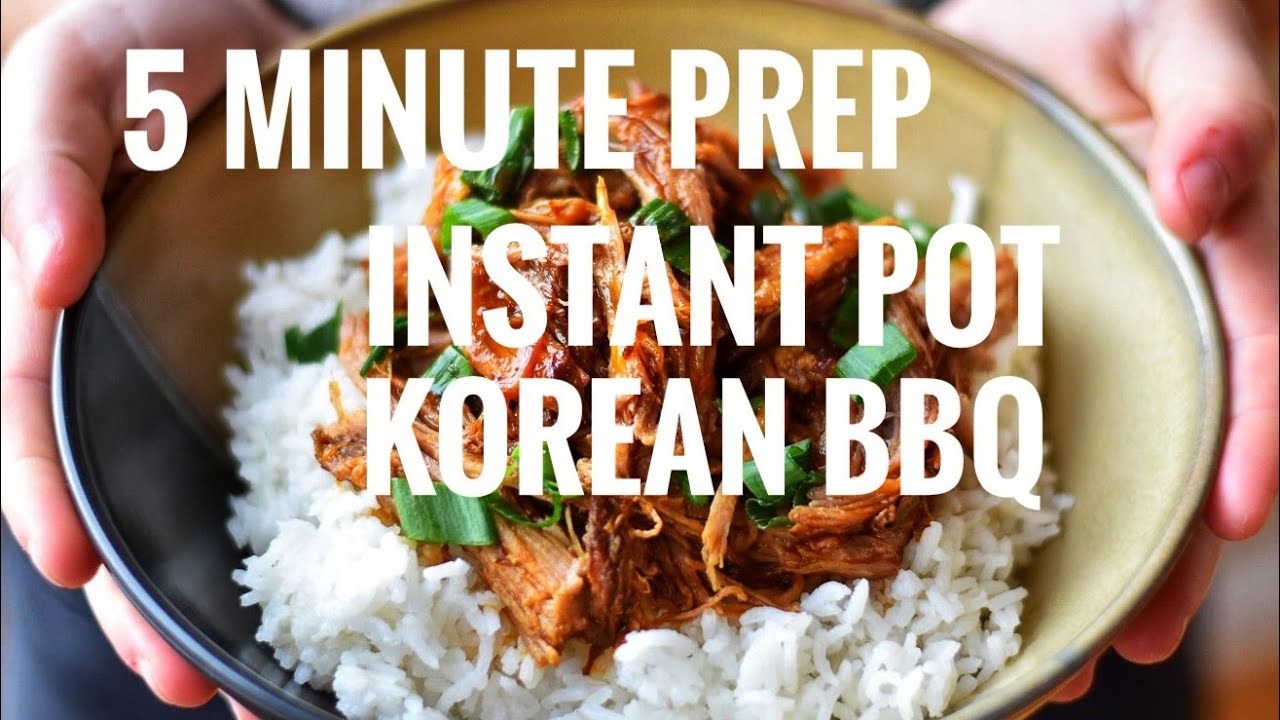 Instant Pot Korean Pulled Pork