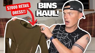 GIANT Fall Goodwill Bins Thrift Haul to Resell on eBay and Poshmark Designer Luxury Finds