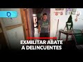 Exmilitar abate a delincuentes | Domingo al Día | Perú