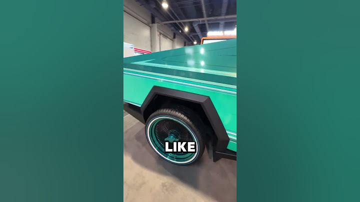Ever seen a Tesla Cybertruck Lowrider?! 😳