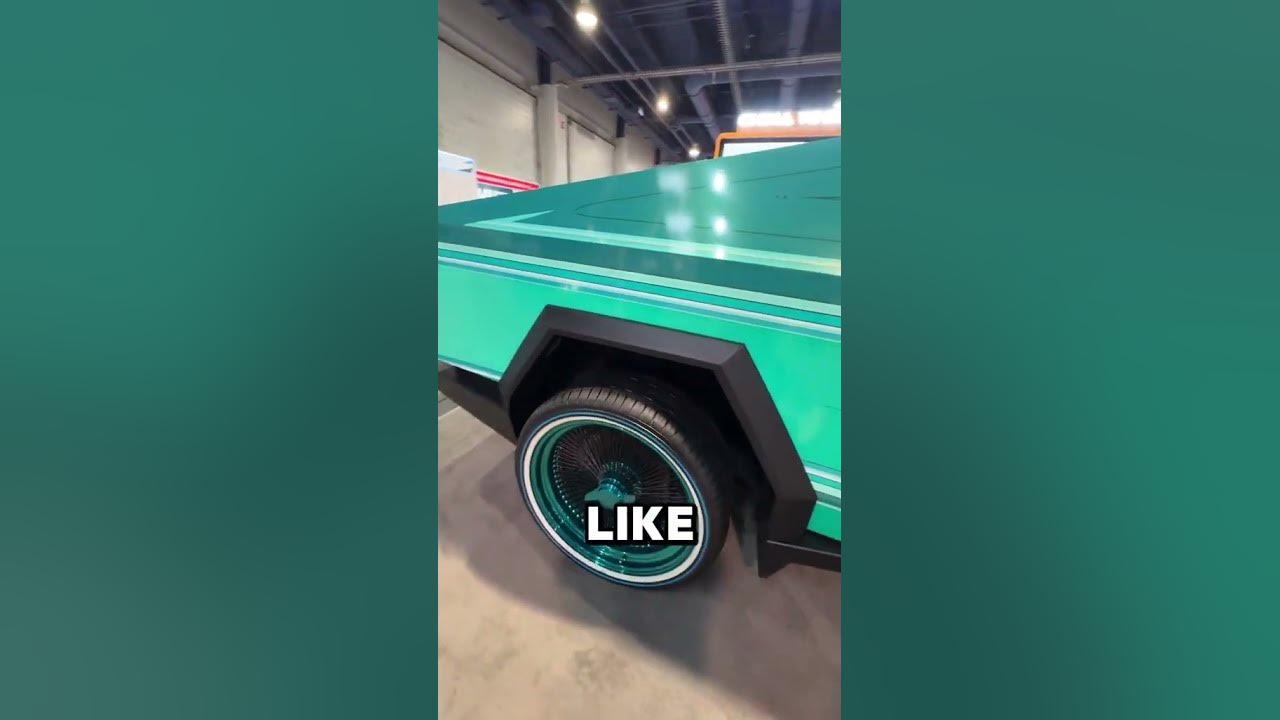 Ever seen a Tesla Cybertruck Lowrider?! 😳