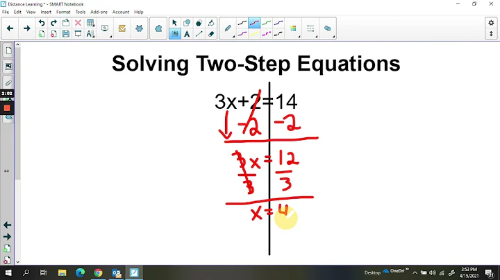 How to SolveTwo-Step Equations
