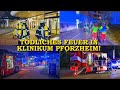 [TÖDLICHES FEUER IN KRANKENHAUS] - BRAND in NOTAUFNAHME - | GIFTIGER RAUCH | GROSSEINSATZ FEUERWEHR