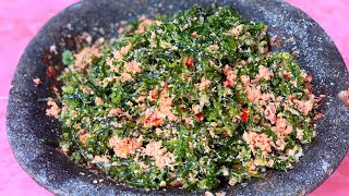 Urap Latoh Khas Rembang Anggur Laut