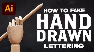 How to Fake Hand Drawn Text Using Adobe Illustrator