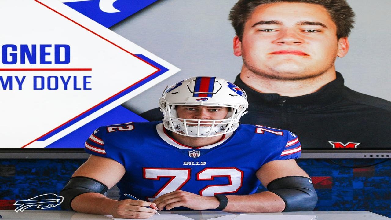 Bills announce Tommy Doyle is out for the season