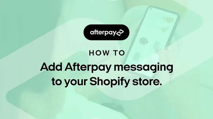 Boost Sales with Afterpay Messaging on Your Shopify Store