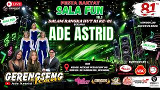 🔴LIVE 'ADE ASTRID X GERENGSENG TEAM' PESTA RAKYAT MEKARWANGI '| 30-08-2026 | KB LEGA-BOJONGLOA KIDUL