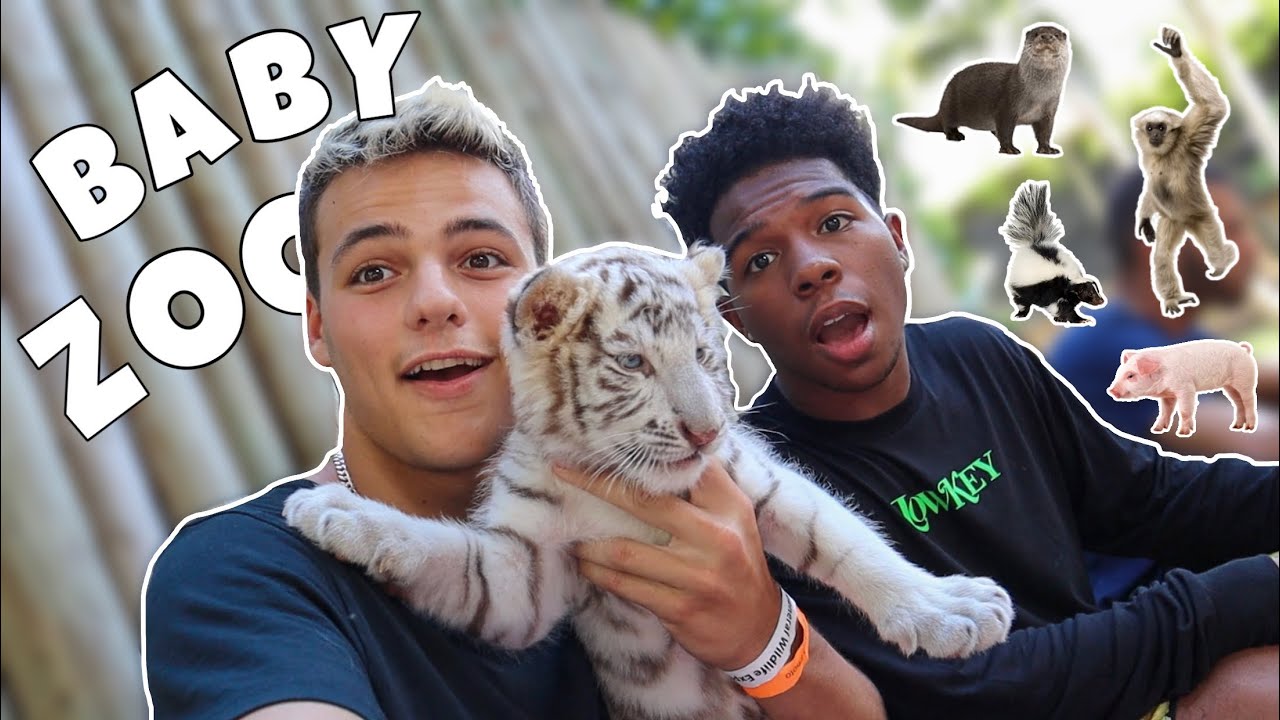 ponds at bayberry Playing with BABY TIGERS!! ft. Deshae Frost