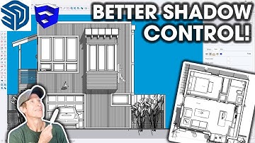 The BEST Way to Control Shadows in SketchUp (It