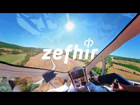 Flying over Tuscany | Zefhir by Curti Aerospace Division