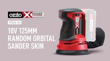 Ozito Power X Change 18V Random Orbital Sander Skin - Product Video