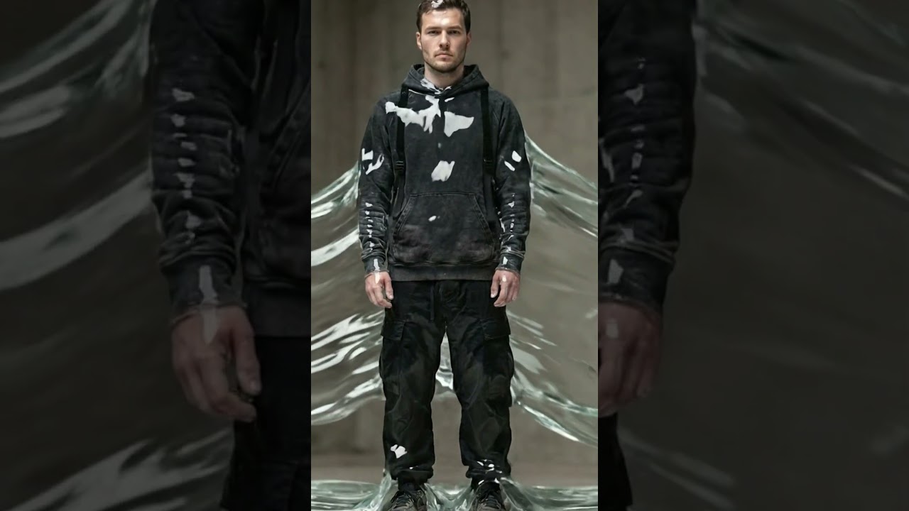 His world fades as he feels alone. 