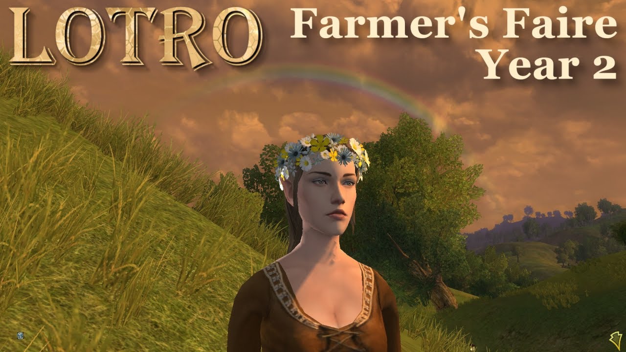 LOTRO - Exploring Middle Earth - Farmer's Faire Token Gathering & A Perfect Picnic