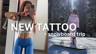 I Got A Cover-Up For The Couples Tattoo With My Ex & We Went Snowboarding
