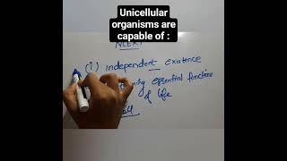 unicellular organisms| paragraph 8.1 #NCERTbits #neet #biology