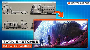 Mastering VISUAL Storytelling in Concept Art |  Storytelling in Video Games and Films