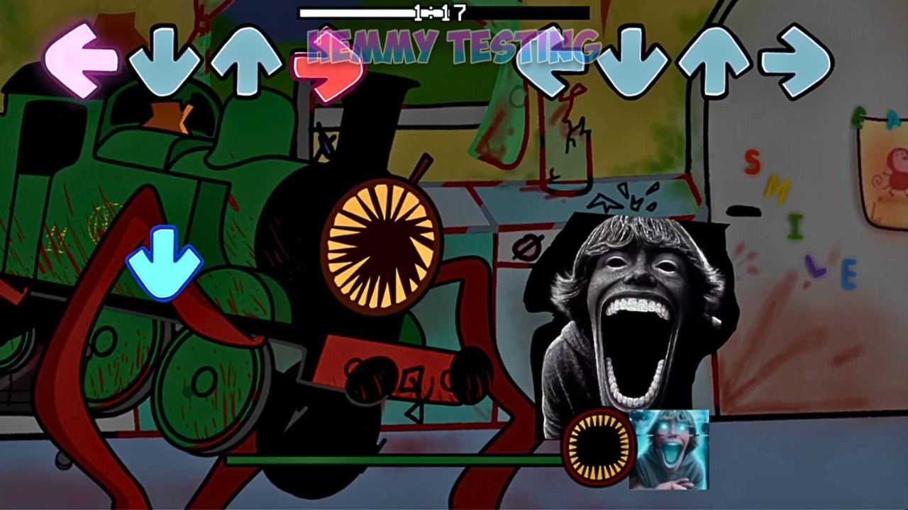 FNF Thomas and Friends ALL PHASES vs 67 KID meme REMIX Sings Bacon |  FNF 67 Song PHONK Mods