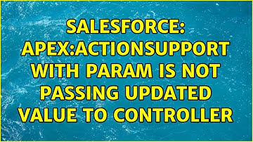 Salesforce: apex:actionSupport with param is not passing updated value to controller