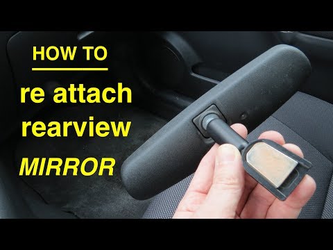 Video: Cum pot să îmi lipesc oglinda retrovizoare?