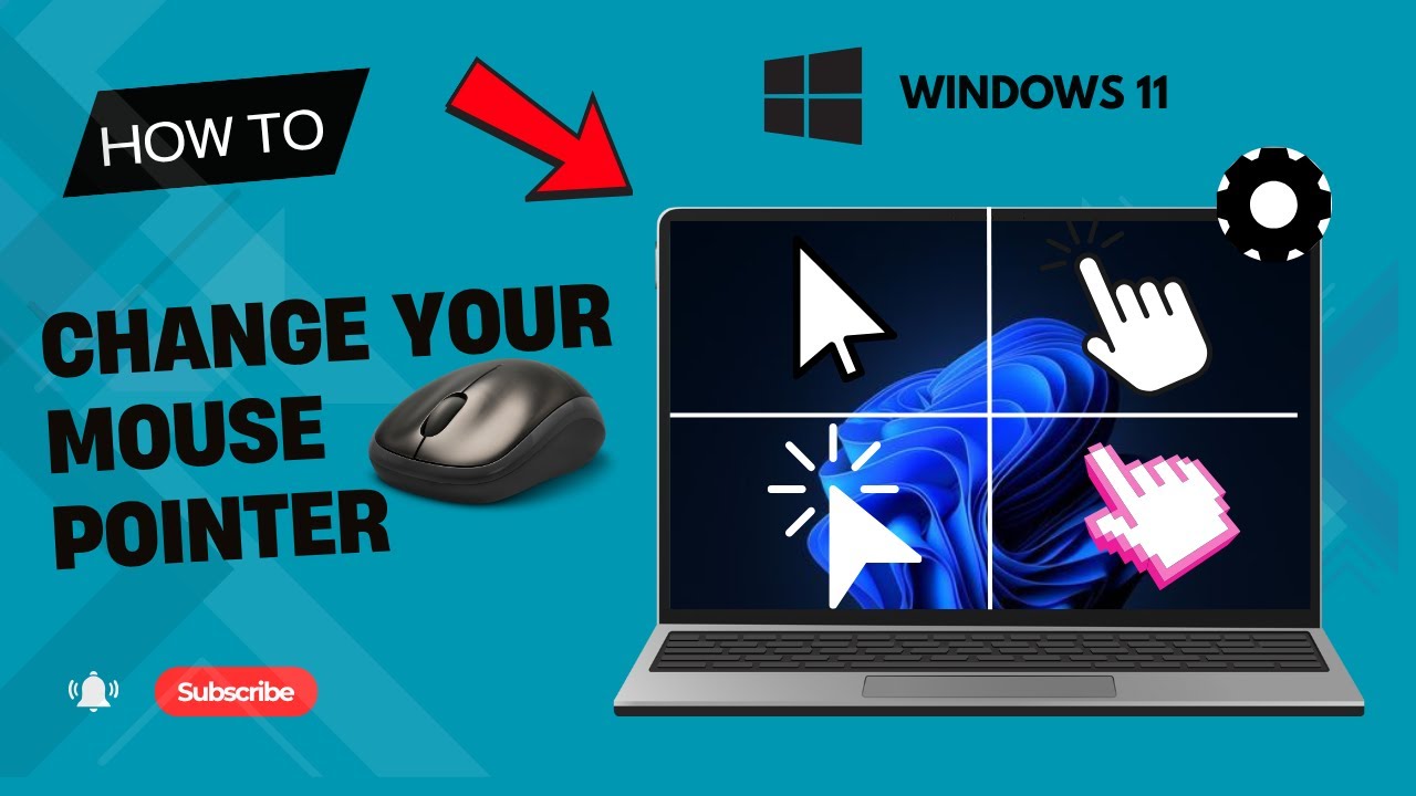 How to Change Mouse Pointer in Windows 11 (Step-by-Step Tutorial) - YouTube