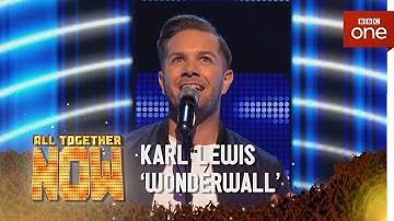 Karl Lewis performs 
