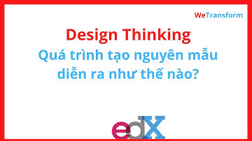 Design Thinking - Quá trình tạo nguyên mẫu diễn ra như thế nào?