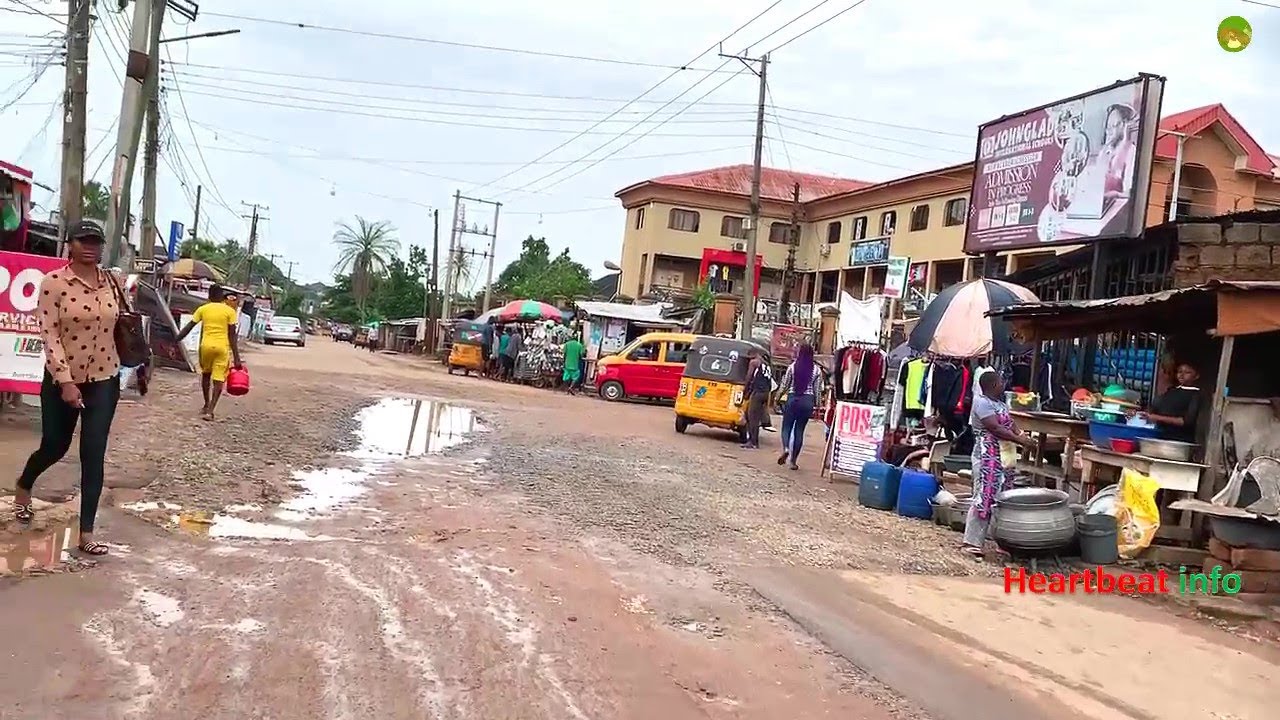 A Tour of Gapiona street | off Benoni road | walk inside Benin city