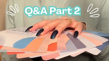 ASMRVilla * Q&A Part 2 * Tapping & Whispering