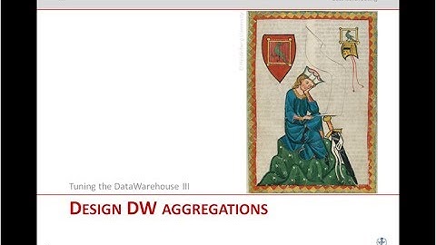 Tuning the Data Warehouse: Building aggregations