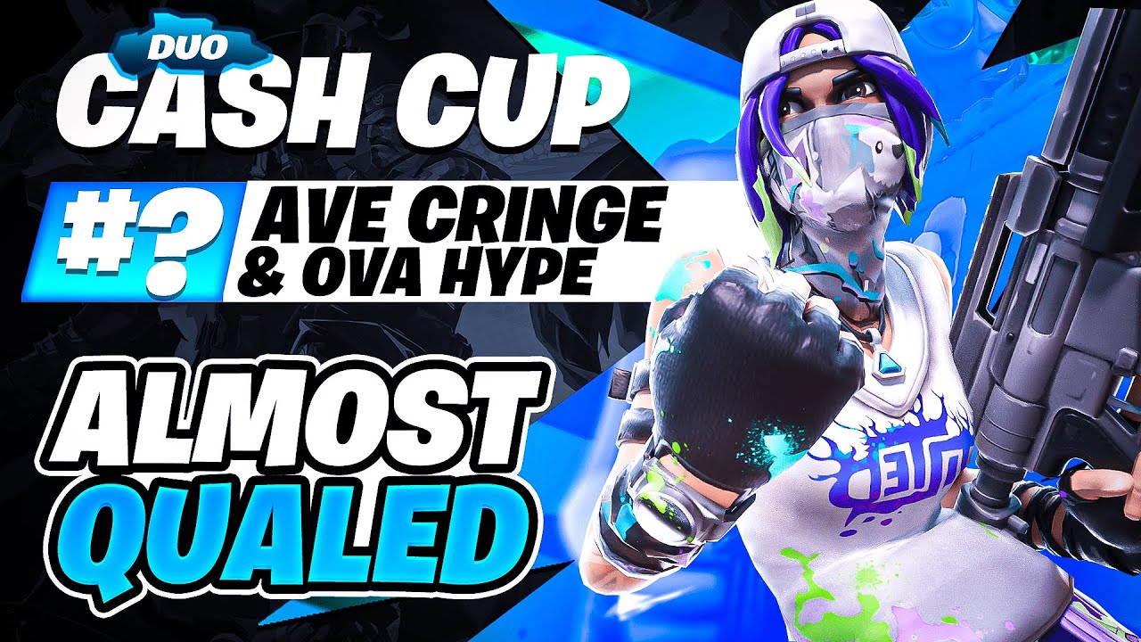 HOW WE ALMOST QUALIFIED FOR THE FORTNITE DUO CASH CUP FINALS 🏆| Cringe ...