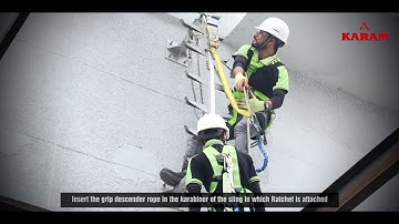 Installation & Usage Movie of KARAM Ratchet Hauling System Ref No PN 411