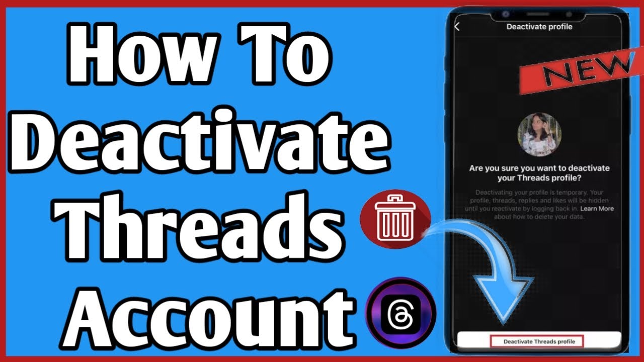 How To Deactivate Thread Account || Deactivated Thread Account Easily || New Update 2023