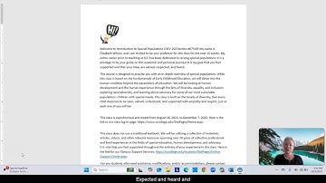 Introduction Video to CDEV 202 -Wilson