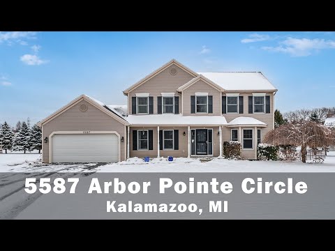 5587 Arbor Pointe Circle, Kalamazoo, MI home video tour