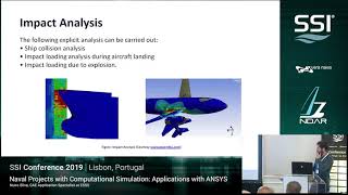 Naval projects with computational simulation: Applications with ANSYS  | SSI Conference 2019 screenshot 2