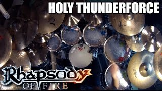 Rhapsody - "Holy Thunderforce" - DRUMS