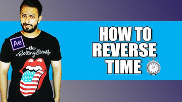 After effects Tutorial || How to Reverse Time