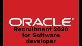 Oracle Recruitment | Software Developer | Salary | Job Location