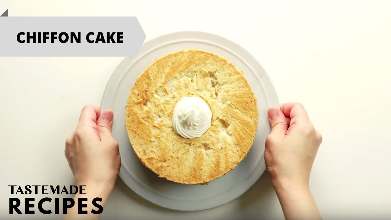 The Fluffiest Cake Recipe Ever: Caramel Chiffon Cake | Tastemade