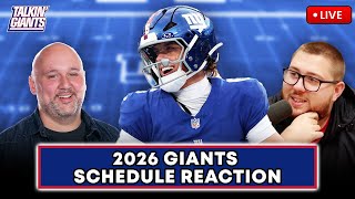 Giants 2026 Schedule Reaction | 977
