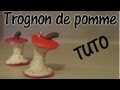 Trognon de pomme en fimo