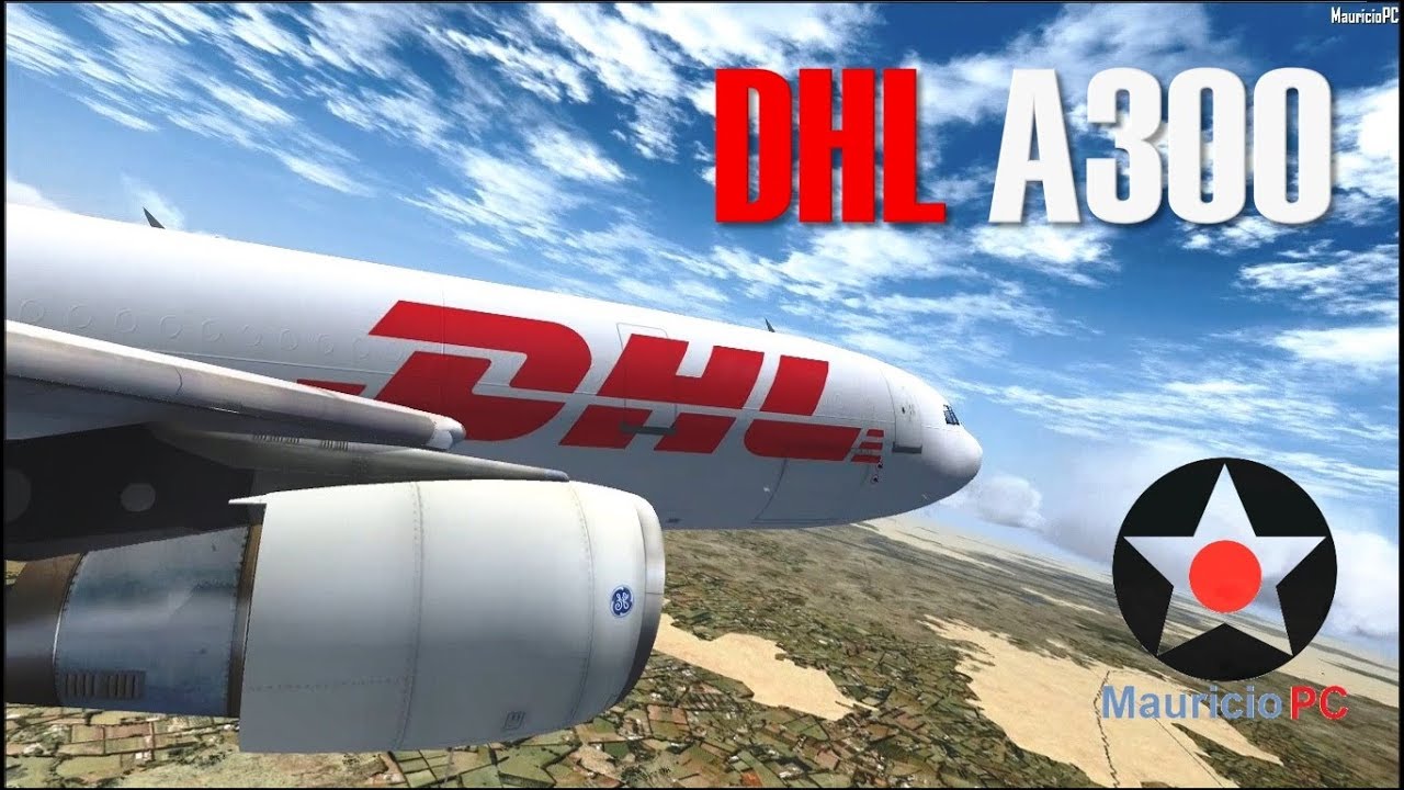 Incontrolable Vuelo del A300 de DHL en Irak YouTube