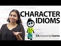 12 idioms to describe the character of a person – Free spoken English lesson