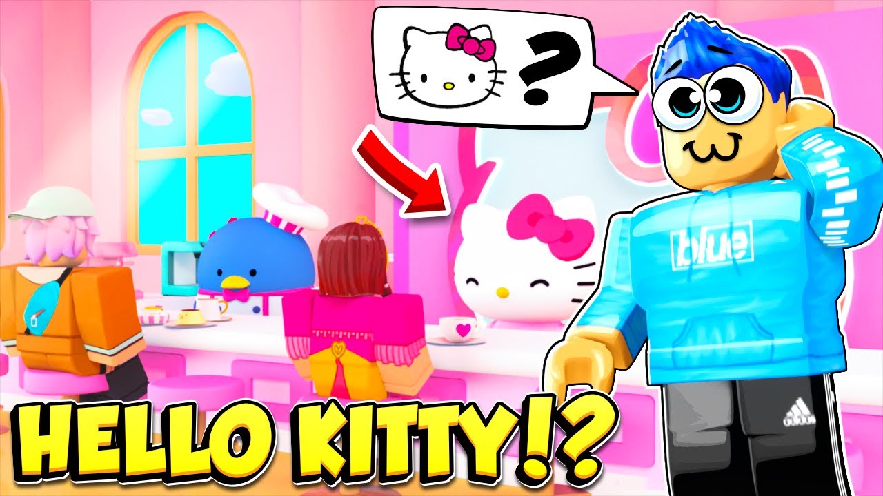 So I Played MY HELLO KITTY CAFE In Roblox...