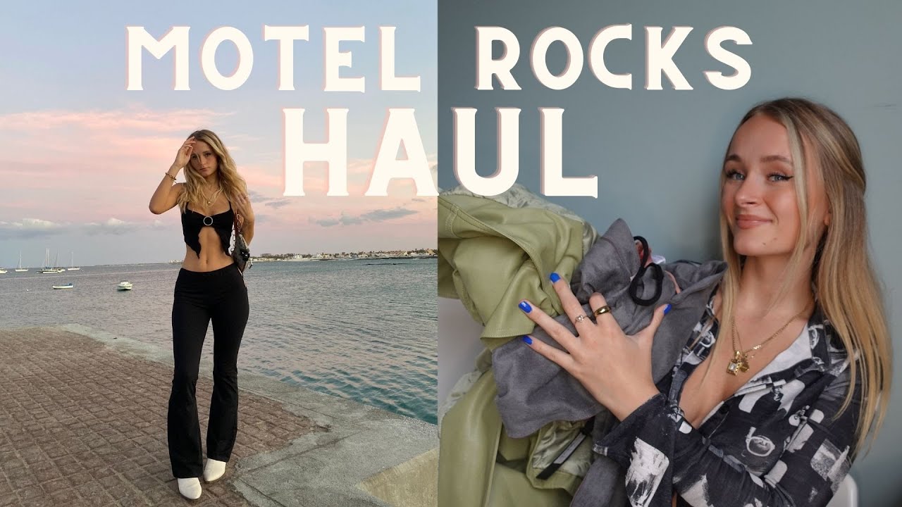 AUTUMN MOTEL ROCKS TRY ON HAUL | MALINTOMKINS